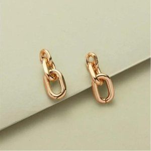 Gold Chain Drop Earrings
